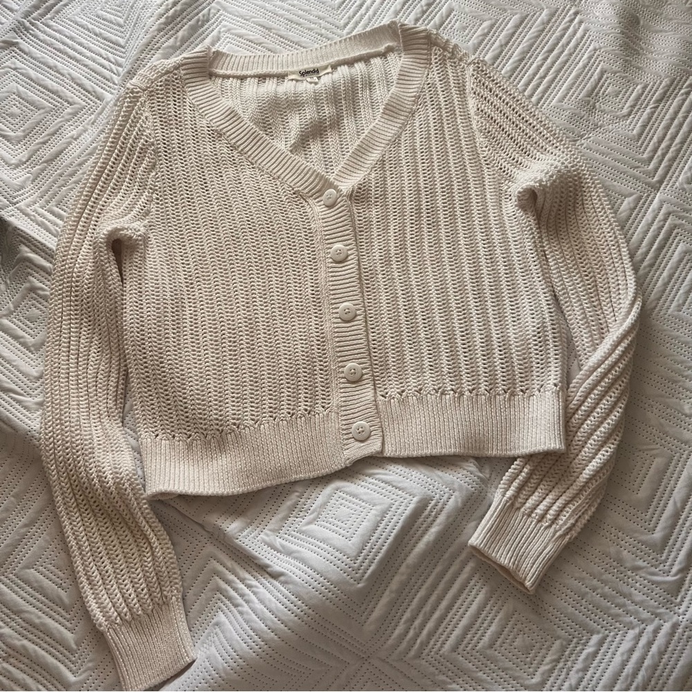 Splendid ribbed cardigan